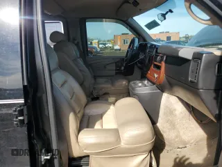 2011 GMC Savana Cargo Van YF7 Upfitter with VIN 1GDS7DC48B1172487, listed as a Copart auction lot 46772995 with 156,594 mi miles and Salvage Title. Bid and sale history available at carsss.com. Image 7.