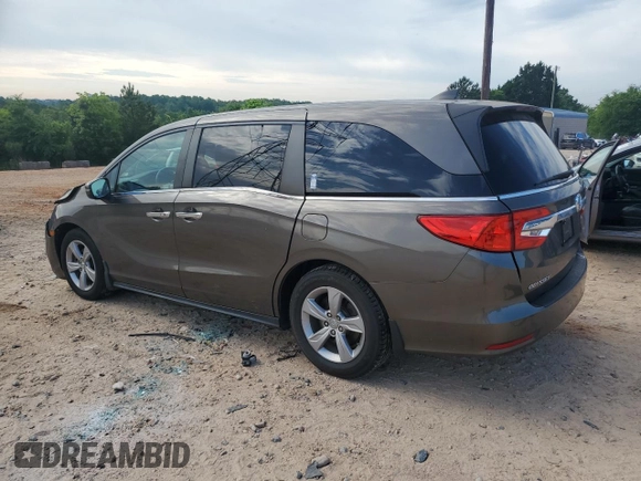 2020 Honda Odyssey EX z VIN 5FNRL6H5XLB012518, wystawiony jako Copart lot #56355435 z przebiegiem 67 197 mil mil oraz Szkoda całkowita • Salvage title. Historia ofert i sprzedaży dostępna na DreamBid. Obrazek 2.