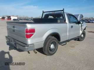 2012 Ford F-150 XL with VIN 1FTMF1CM5CFC93965, listed as a IAAI auction lot 41811871 with 1 mi miles. Bid and sale history available at carsss.com. Image 4.