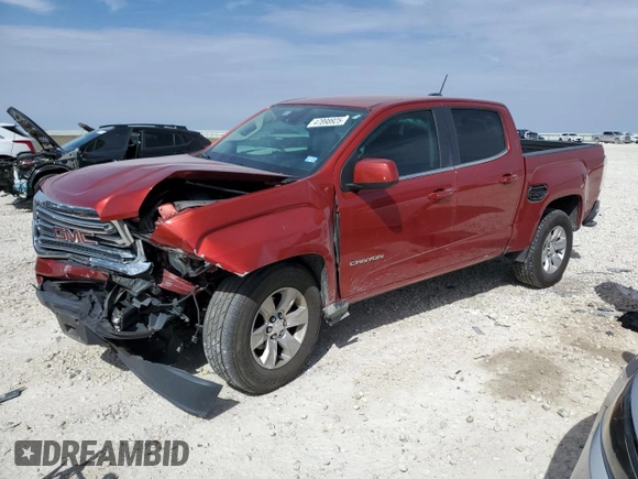 2015 GMC Canyon 2WD SLE with VIN 1GTG5BE32F1233430, listed as a Copart auction lot 47898925 with 59,149 mi miles and Salvage Title. Bid and sale history available at DreamBid. Image 1.