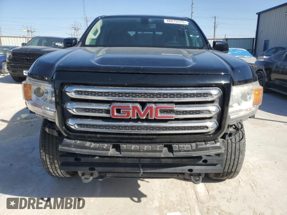 2016 GMC Canyon 2WD SLE with VIN 1GTG5CE36G1276076, listed as a Copart auction lot 48875575 with 202,127 mi miles and Clean Title. Bid and sale history available at carsss.com. Image 6.