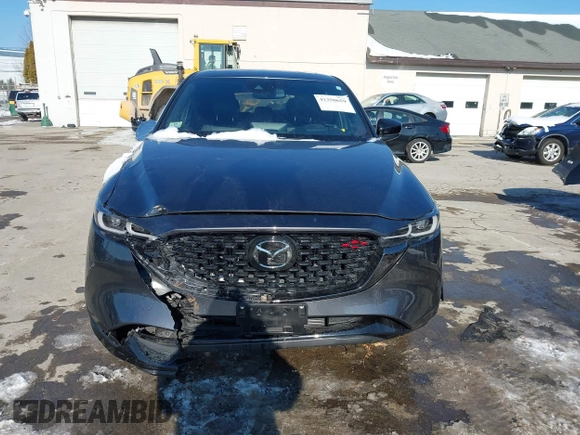 2022 Mazda CX-5 2.5 Turbo with VIN JM3KFBAY1N0526661, listed as a IAAI auction lot 41350659 with 22,963 mi miles and . Bid and sale history available at carsss.com. Image 12.