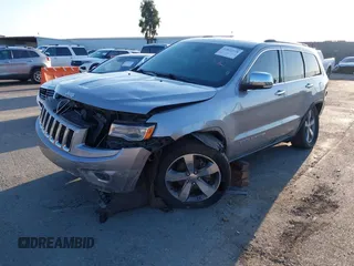 2014 Jeep Grand Cherokee Limited with VIN 1C4RJEBM3EC386954, listed as a IAAI auction lot 41812278 with 172,052 mi miles. Bid and sale history available at carsss.com. Image 2.