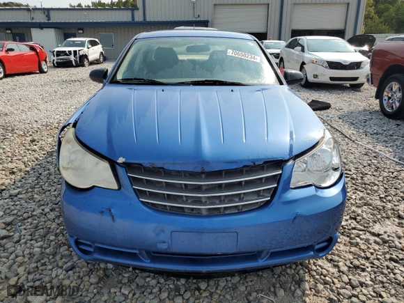 2007 Chrysler Sebring Sdn with VIN 1C3LC46K57N589021, listed as a Copart auction lot 70650234 with 121626 miles and Clean Title. Bid and sale history available at carsss.com. Image 5.