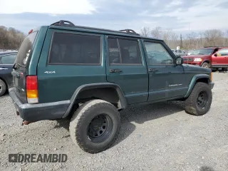 2001 Jeep Cherokee Sport with VIN 1J4FF48S61L575056, listed as a Copart auction lot 53808195 with 0 mi miles and Clean Title. Bid and sale history available at carsss.com. Image 3.