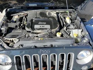 2018 Jeep Wrangler JK Unlimited Sahara with VIN 1C4HJWEG8JL804166, listed as a Copart auction lot 41606005 with 88,345 mi miles and Salvage Title. Bid and sale history available at carsss.com. Image 12.