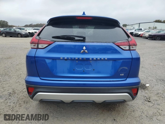 2022 Mitsubishi Eclipse Cross SE with VIN JA4ASWAA8NZ050022, listed as a Copart auction lot 79305314 with 40,617 mi miles and Salvage title. Bid and sale history available at DreamBid. Image 6.