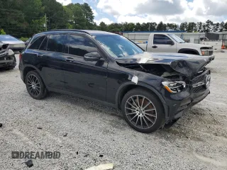 2022 Mercedes-Benz GLC 300 with VIN W1N0G8DB7NV360567, listed as a Copart auction lot 61340245 with 66,170 mi miles and Clean title. Bid and sale history available at DreamBid. Image 4.