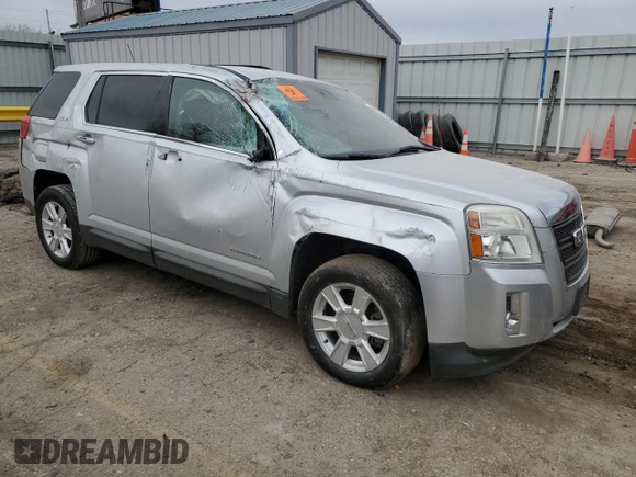 2012 GMC Terrain SLE-2 with VIN 2GKALSEK9C6286657, listed as a Copart auction lot 44810125 with 119,648 mi miles and Salvage Title. Bid and sale history available at DreamBid. Image 4.