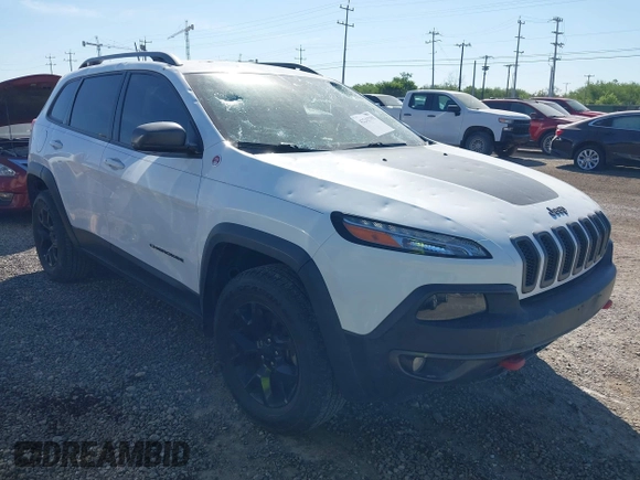 2017 Jeep Cherokee Trailhawk L Plus with VIN 1C4PJMBS3HD227978, listed as a IAAI auction lot 42242791 with 76,982 mi miles and . Bid and sale history available at DreamBid. Image 1.