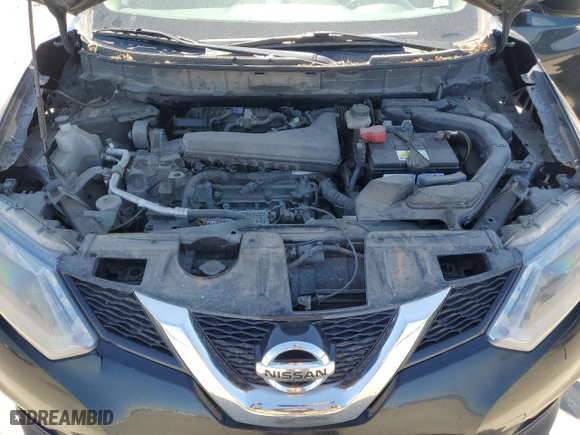 2016 Nissan Rogue SV with VIN KNMAT2MV2GP698500, listed as a Copart auction lot 53832495 with 325,018 mi miles and Clean Title. Bid and sale history available at carsss.com. Image 12.