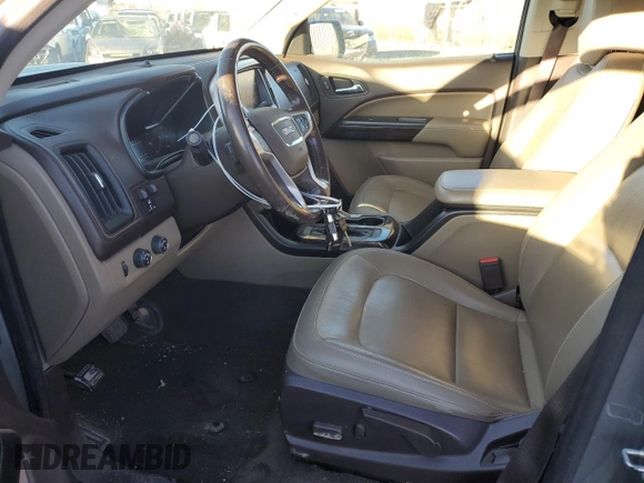 2018 GMC Canyon 4WD SLT z VIN 1GTG6DEN4J1244187, wystawiony jako Copart lot #89218245 z przebiegiem 105 991 mil mil oraz Szkoda całkowita • Salvage title. Historia ofert i sprzedaży dostępna na DreamBid. Obrazek 7.