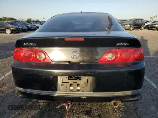 2006 Acura RSX with VIN JH4DC54846S020172, listed as a Copart auction lot 76637814 with 176,227 mi miles and Salvage Title. Bid and sale history available at carsss.com. Image 6.