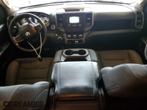 2019 Ram 1500 Tradesman with VIN 1C6RRECT7KN745812, listed as a Copart auction lot 55485685 with 82,422 mi miles and Salvage title. Bid and sale history available at DreamBid. Image 8.
