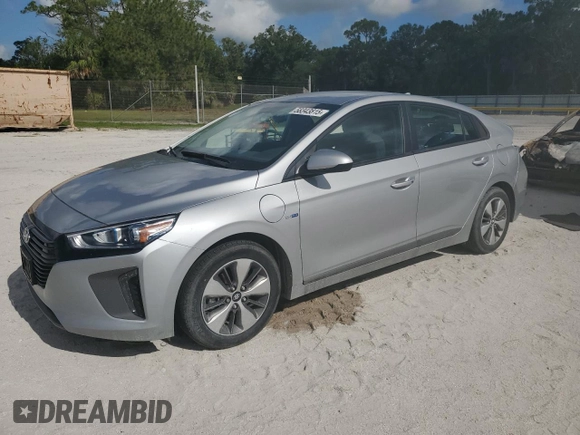 2019 Hyundai Ioniq z VIN KMHC65LD4KU181943, wystawiony jako Copart lot #58343815 z przebiegiem 14 907 mil mil oraz Szkoda całkowita • Salvage title. Historia ofert i sprzedaży dostępna na DreamBid. Obrazek 1.