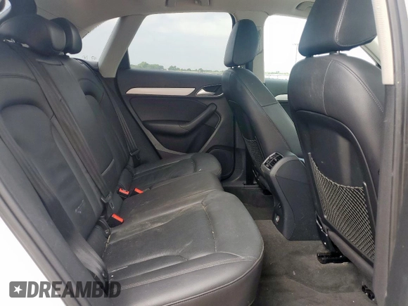 2017 Audi Q3 Premium with VIN WA1BCCFS4HR014916, listed as a Copart auction lot 57602295 with 92,348 mi miles and Salvage title. Bid and sale history available at DreamBid. Image 11.