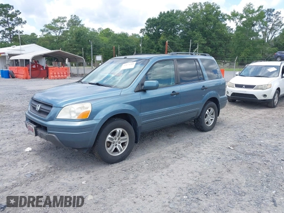 2005 Honda Pilot EX-L with VIN 5FNYF18595B050248, listed as a IAAI auction lot 42474308 with 311,580 mi miles and . Bid and sale history available at DreamBid. Image 2.