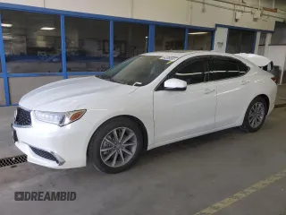 2018 Acura TLX Technology with VIN 19UUB1F54JA004540, listed as a Copart auction lot 54338065 with 57,321 mi miles and Salvage Title. Bid and sale history available at carsss.com. Image 1.