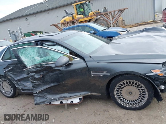 2020 Genesis G90 Ultimate z VIN KMTF54PH1LU081314, wystawiony jako IAAI lot #41642178 z przebiegiem 122 450 mil mil oraz . Historia ofert i sprzedaży dostępna na DreamBid. Obrazek 13.