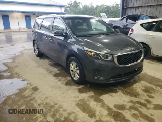 2016 Kia Sedona LX with VIN KNDMB5C18G6155870, listed as a Copart auction lot 55941575 with 157,577 mi miles and Clean Title. Bid and sale history available at DreamBid. Image 4.