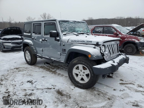 2018 Jeep Wrangler JK Unlimited Sport S with VIN 1C4BJWDG5JL891208, listed as a Copart auction lot 86626294 with 52,390 mi miles and Salvage Title. Bid and sale history available at carsss.com. Image 4.