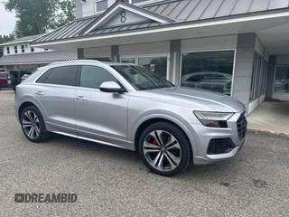 2019 Audi Q8 Premium Plus with VIN WA1BVAF19KD030815, listed as a IAAI auction lot 42471759 with 121,239 mi miles and . Bid and sale history available at DreamBid. Image 1.