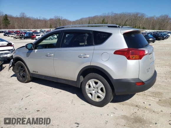 2015 Toyota RAV4 LE with VIN JTMBFREV0FD145119, listed as a Copart auction lot 53460915 with 123,697 mi miles and Clean Title. Bid and sale history available at DreamBid. Image 2.
