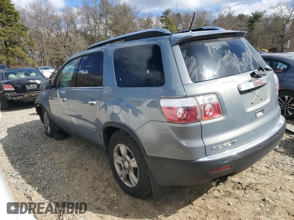 2008 GMC Acadia SLT1 with VIN 1GKEV23798J253274, listed as a Copart auction lot 50567075 with Not Provided miles and Clean Title. Bid and sale history available at DreamBid. Image 2.