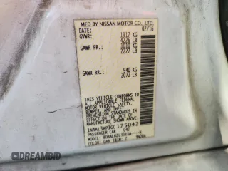 2016 Nissan Altima SR с VIN 1N4AL3AP1GC175042, выставлен на аукционе Copart как лот 61695755 с пробегом 107 382 миль миль и Списание • Salvage title. История ставок и продаж доступна на DreamBid. Изображение 13.