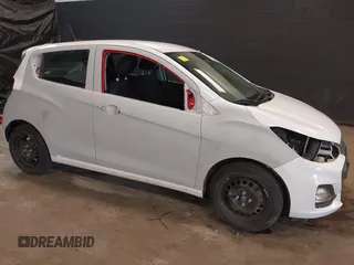 2020 Chevrolet Spark LS with VIN KL8CB6SA0LC423561, listed as a IAAI auction lot 42102431 with 27,393 mi miles. Bid and sale history available at carsss.com. Image 6.