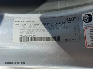 2015 Audi A3 2.0T Premium Plus with VIN WAU3FLFF1F1058773, listed as a Copart auction lot 53395495 with 55,667 mi miles and Clean Title. Bid and sale history available at carsss.com. Image 12.