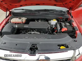 2023 Ram 1500 Big Horn with VIN 1C6RRFBG4PN525383, listed as a Copart auction lot 43139465 with 20,769 mi miles and Salvage Title. Bid and sale history available at carsss.com. Image 11.