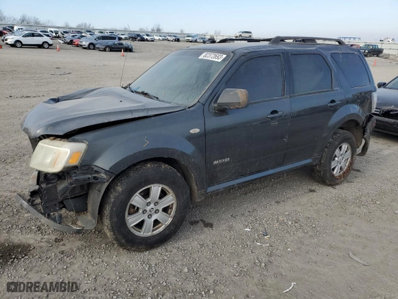 2008 Mercury Mariner with VIN 4M2CU81198KJ39092, listed as a Copart auction lot 82372693 with 0 mi miles and Salvage Title. Bid and sale history available at carsss.com. Image 1.