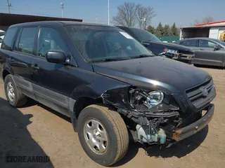 2005 Honda Pilot LX with VIN 2HKYF18135H540778, listed as a IAAI auction lot 41790068 with 203,191 mi miles. Bid and sale history available at carsss.com. Image 1.