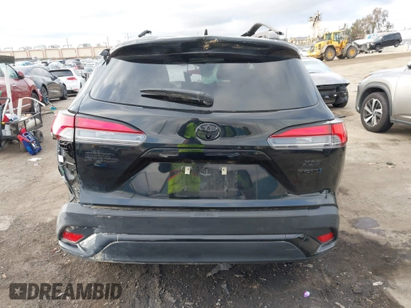 2024 Toyota Corolla Cross Hybrid S with VIN 7MUFBABG3RV019176, listed as a IAAI auction lot 41536647 with 36,428 mi miles and . Bid and sale history available at DreamBid. Image 16.