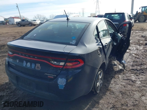 2015 Dodge Dart Aero with VIN 1C3CDFDH9FD181528, listed as a IAAI auction lot 41505805 with 85,000 mi miles. Bid and sale history available at carsss.com. Image 4.