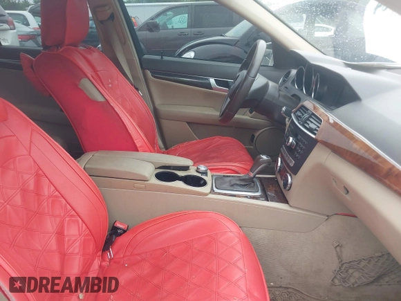 2013 Mercedes-Benz C 300 Sport with VIN WDDGF8AB2DR247992, listed as a IAAI auction lot 42484654 with 102,736 mi miles and . Bid and sale history available at DreamBid. Image 5.