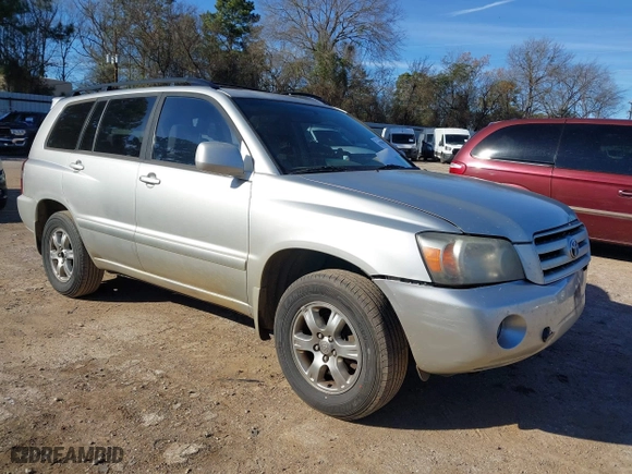 2007 Toyota Highlander w/3rd Row with VIN JTEDP21A070127160, listed as a IAAI auction lot 41298659 with 217,761 mi miles. Bid and sale history available at carsss.com. Image 1.
