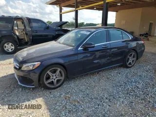 2016 Mercedes-Benz C 300 Luxury with VIN 55SWF4KB0GU166480, listed as a Copart auction lot 52337865 with 66,800 mi miles and Salvage title. Bid and sale history available at DreamBid. Image 1.