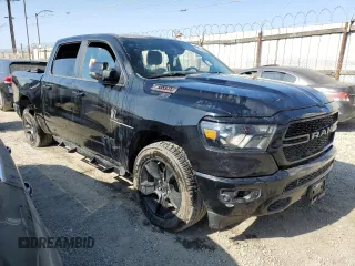 2023 Ram 1500 Big Horn with VIN 1C6SRFFM3PN520774, listed as a Copart auction lot 64585325 with Not provided miles and Salvage title. Bid and sale history available at DreamBid. Image 4.