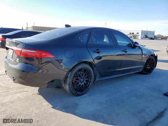2016 Jaguar XF S with VIN SAJBM4BV4GCY13297, listed as a Copart auction lot 46176515 with 94,135 mi miles and Salvage Title. Bid and sale history available at carsss.com. Image 3.