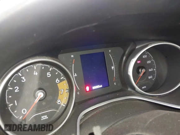 2021 Jeep Compass Altitude with VIN 3C4NJCBB4MT587363, listed as a IAAI auction lot 42540626 with 85,683 mi miles and . Bid and sale history available at DreamBid. Image 7.