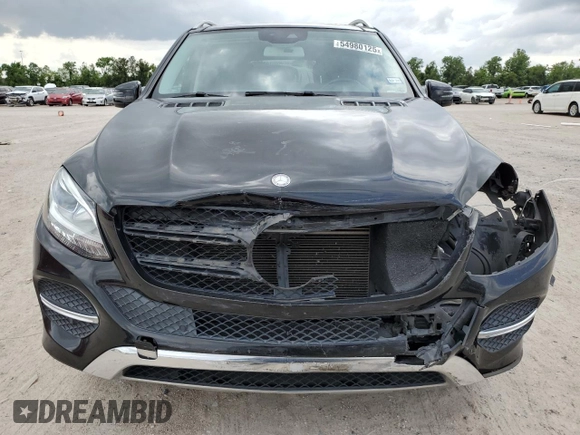 2016 Mercedes-Benz GLE 350 with VIN 4JGDA5JB3GA709565, listed as a Copart auction lot 54980125 with 96,876 mi miles and Salvage title. Bid and sale history available at DreamBid. Image 5.