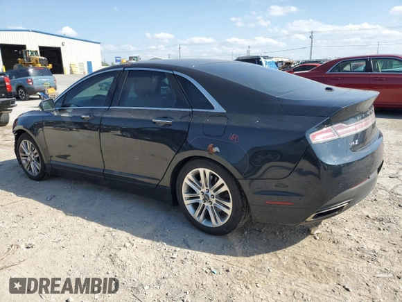 2014 Lincoln MKZ with VIN 3LN6L2G99ER823207, listed as a Copart auction lot 53298675 with 165,837 mi miles and Salvage Title. Bid and sale history available at carsss.com. Image 2.