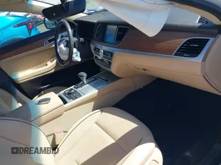 2018 Genesis G80 3.8L with VIN KMHGN4JE8JU227590, listed as a IAAI auction lot 41668042 with 69,914 mi miles. Bid and sale history available at carsss.com. Image 5.
