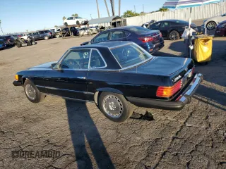 1984 Mercedes-Benz 380 with VIN WDBBA45A7EA009003, listed as a Copart auction lot 83547714 with 62,317 mi miles and Clean Title. Bid and sale history available at carsss.com. Image 2.