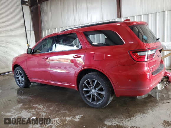 2018 Dodge Durango GT z VIN 1C4RDJDG9JC232573, wystawiony jako Copart lot #59539775 z przebiegiem 100 453 mil mil oraz Szkoda całkowita • Salvage title. Historia ofert i sprzedaży dostępna na DreamBid. Obrazek 2.