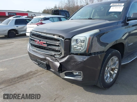 2015 GMC Yukon SLE with VIN 1GKS1AKCXFR269862, listed as a IAAI auction lot 41784763 with 156,286 mi miles. Bid and sale history available at carsss.com. Image 6.