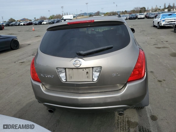 2003 Nissan Murano SL with VIN JN8AZ08T13W112885, listed as a Copart auction lot 47438755 with 145,985 mi miles and Salvage Title. Bid and sale history available at carsss.com. Image 6.