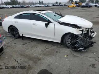 2019 Mercedes-Benz CLS with VIN WDD2J5JB6KA041898, listed as a Copart auction lot 85493084 with 52,332 mi miles and Salvage Title. Bid and sale history available at carsss.com. Image 4.